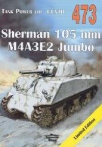 Sherman 105 mm. Tank Power vol. - okładka książki