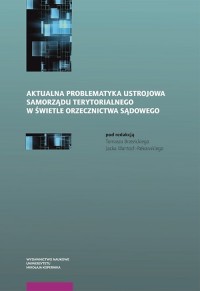 Aktualna problematyka ustrojowa - okładka książki