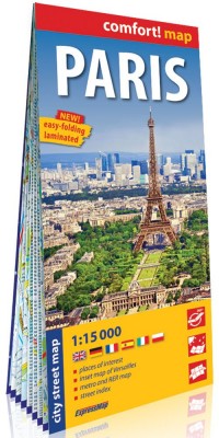 Comfort!map Paris 1:15 000 plan - okładka książki