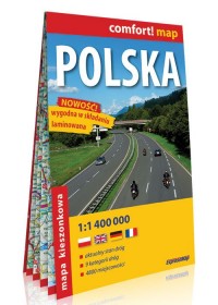 Comfort!map Polska 1:1 400 000 - okładka książki