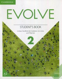 Evolve Level 2 Students Book - okładka podręcznika