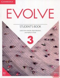 Evolve Level 3 Students Book. B1+ - okładka podręcznika
