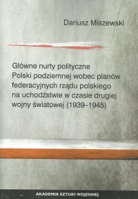 Główne nurty polityczne Polski - okładka książki