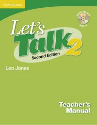 Lets Talk 2 Teachers Manual 2 with - okładka podręcznika