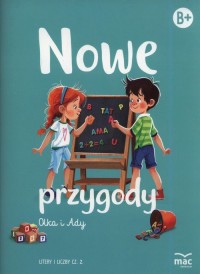 Nowe przygody Olka i Ady. Litery - okładka podręcznika