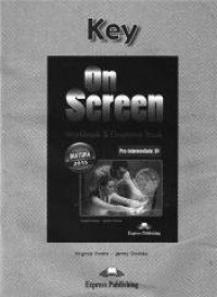 On Screen Pre-Interm B1 Matura - okładka podręcznika