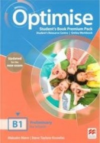 Optimise B1 Update ed. SB + eBook - okładka podręcznika