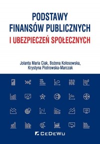 Podstawy finansów publicznych i - okładka książki