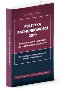 Polityka rachunkowości 2019 z komentarzem - okładka książki