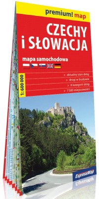 Premium!map Czechy i Słowacja 1:600 - okładka książki