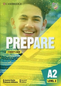 Prepare 3 A2 Students Book - okładka podręcznika