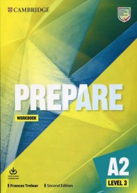 Prepare 3 A2 Workbook with Audio - okładka podręcznika