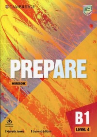Prepare 4 B1 Workbook with Audio - okładka podręcznika