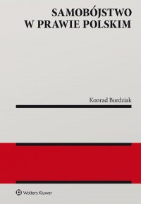 Samobójstwo w prawie polskim - okładka książki