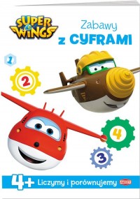 Super Wings Zabawy z cyframi - okładka książki