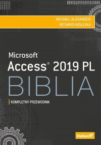 Access 2019 PL. Biblia - okładka książki
