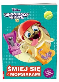 Bingo i Rolly w akcji Śmiej sie - okładka książki