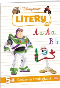 Disney Uczy Toy Story Litery 5 - okładka książki