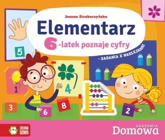 Domowa Akademia Elementarz 6-latek - okładka podręcznika