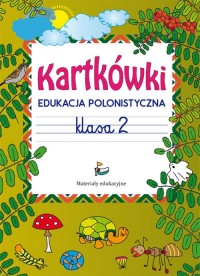 Kartkówki Edukacja polonistyczna - okładka podręcznika