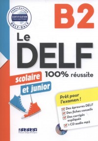 Le DELF junior scolaire - 100% - okładka podręcznika
