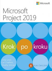 Microsoft Project 2019. Krok po - okładka książki