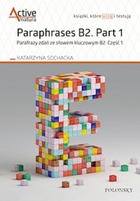 Paraphrases B2. Part 1. Parafrazy - okładka podręcznika