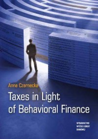 Taxes in Light of Behavioral Finance - okładka książki