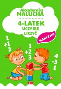 Akademia malucha. 4-latek uczy - okładka książki