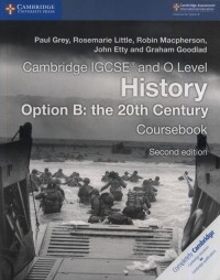 Cambridge IGCSE? and O Level History - okładka książki