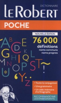 Dictionnaire Le Robert Poche - - okładka podręcznika