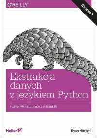 Ekstrakcja danych z językiem Python. - okładka książki