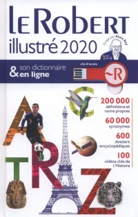 Le Robert illustré 2020 et son - okładka książki