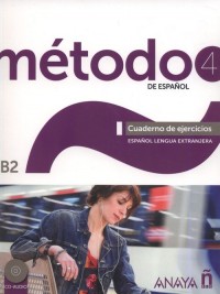 Metodo 4 de espanol Cuaderno de - okładka podręcznika