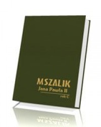 Mszalik Jana Pawła II. Rok C - okładka książki