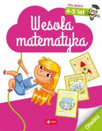 Wesoła matematyka dla dzieci w - okładka książki