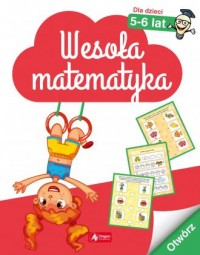 Wesoła matematyka dla dzieci w - okładka książki