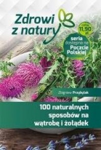 100 naturalnych sposobów na wątrobę - okładka książki