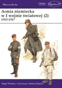 Armia niemiecka w I wojnie światowej - okładka książki