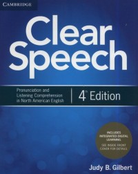 Clear Speech Students Book with - okładka podręcznika