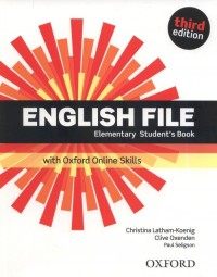 English File 3E Elementary SB + - okładka podręcznika