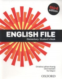 English File 3E Elementary SB - okładka podręcznika