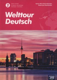 Język niemiecki 2. Welttour Deutsch. - okładka podręcznika