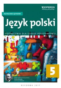 Język polski. Klasa 5. Szkoła podstawowa. - okładka podręcznika