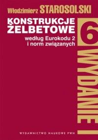 Konstrukcje żelbetowe według eurokodu - okładka książki