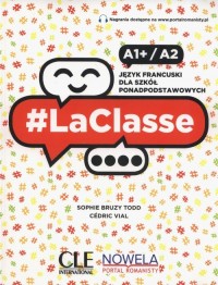 LaClasse A1+/A2 Podręcznik CLE - okładka podręcznika
