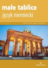 Małe tablice Język niemiecki 2019 - okładka podręcznika