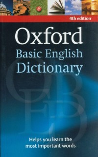 Oxford Basic English Dictionary - okładka podręcznika