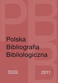 Polska Bibliografia Bibliologiczna - okładka książki
