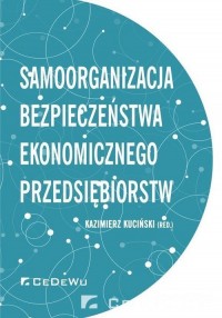 Samoorganizacja bezpieczeństwa - okładka książki